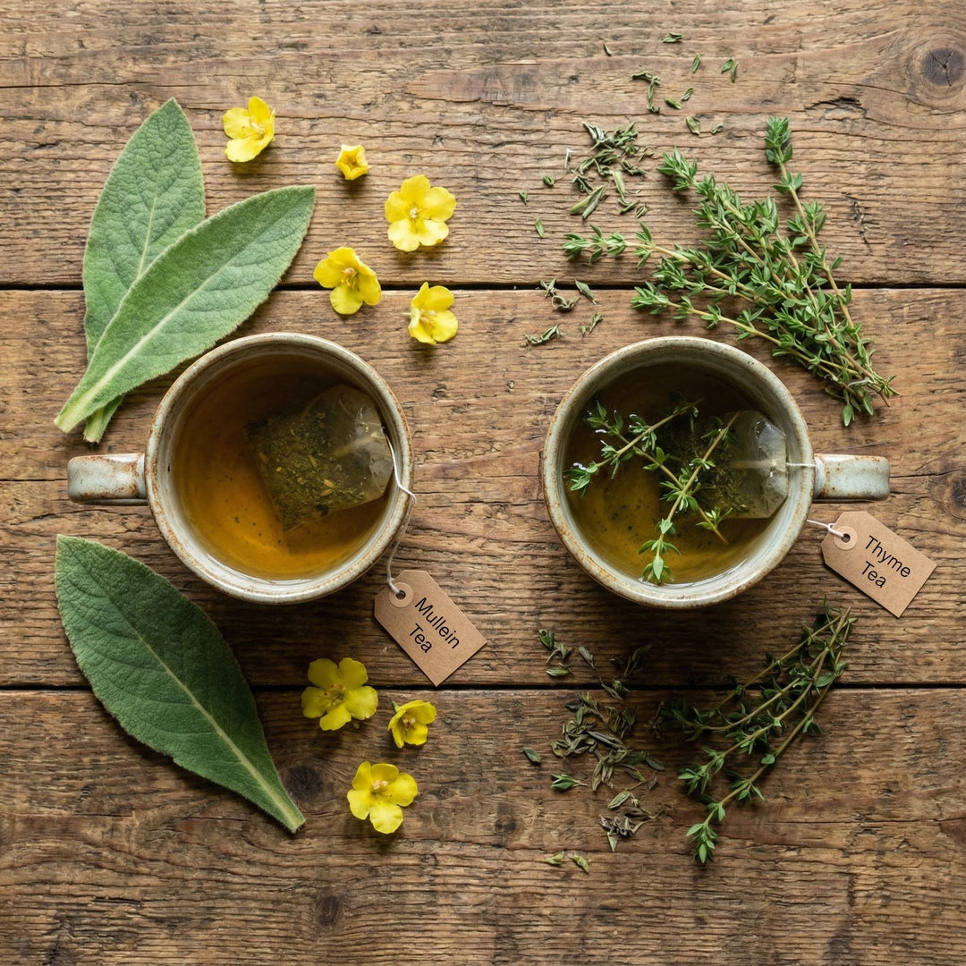 Mullein Tea vs. Thyme Tea: Which Is Better for Respiratory Health?